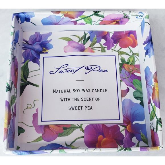 NEW Michel Design Works Soy Wax Candle Sweet Pea 6.5 oz./184g - Picture 8 of 10